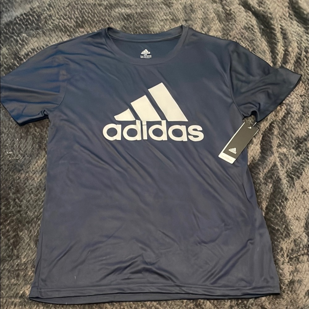 🌟3/$35 NWT Adidas Blue Short Sleeve Tee